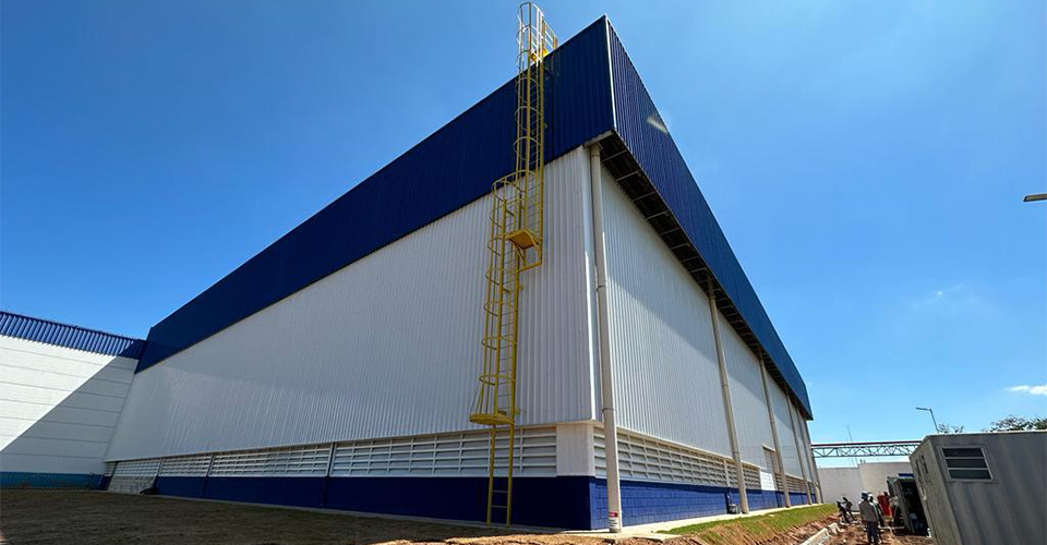 Galpão logístico da Hellermann com ampliação finalizada em Jundiaí/SP.