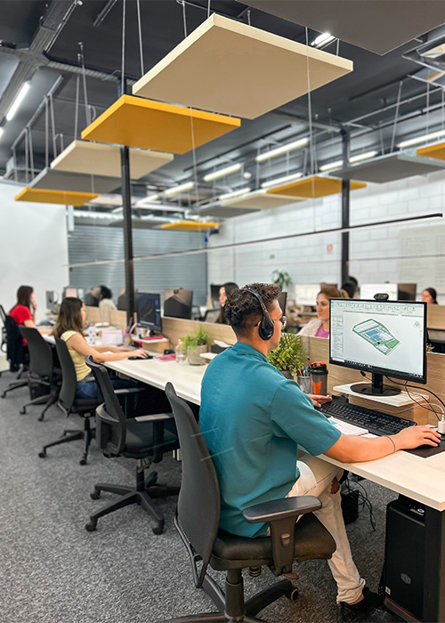 Equipe MMJ Consulting no escritório