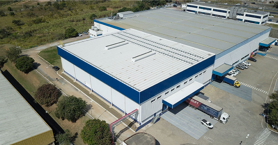 Projeto final de ampliação logística da Hellermann entregue em Jundiaí/SP.