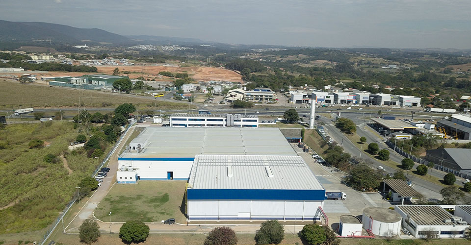 Galpão logístico da Hellermann com ampliação finalizada em Jundiaí/SP.